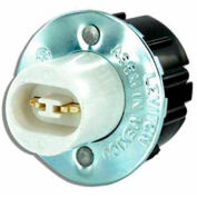 Leviton 523 High-Output Base, Double Contact, Fluorescent Lampholder, White