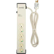 Medical Grade Surge Protected Power Strip, 6 prises, 15A, 952 Joules, 6' Cord