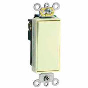 Switches, Sensors & Chimes | Wall Switches | Leviton 5657-2w 15a Decora Plus Rocker, 1-Pole Dbl ...