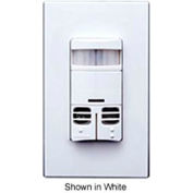 Leviton Ossmd-Gdw Dual-Relay, No Neutral, Multi-Technology Wall Switch Sensor, White