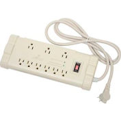 Surge Protected Power Strip, 9 prises, 15A, 2020 Joules, 15' Cord