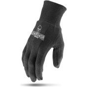Lift Safety Cotton Utility Gloves, Brown, Medium, 12 Pairs/Pkg, G15PK7-BM
