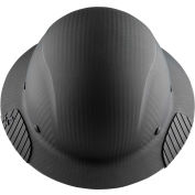 Lift Safety HDC-17KG Dax Carbon Fiber Hard Hat, 6-Point Suspension, Matte Black