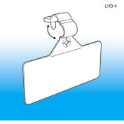 Secure-Lok™ Label Holder, 1-1/4"L x 3-1/2"W, Clear - Pkg Qty 100