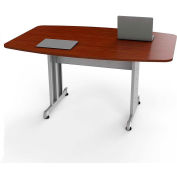 Linea Italia® Rectangular Conference Table - 59"W x 39-3/8"L - Cherry