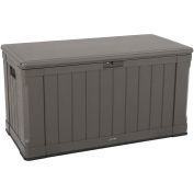 Lifetime 60089 Outdoor Deck Storage Box 116 Gallon, Brown