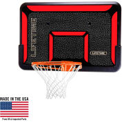 Panneau de basket-ball Impact rectangulaire Lifetime® 44" avec jante classique