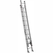 Louisville 20' Aluminum Extension Ladder - 300 Lb. Cap. - Type IA / Grade 1A - AE2220