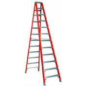 Louisville 12' Fiberglass Step Ladder - 375 Lb. Cap. - Type IAA / Grade 1AA - FS1412HD