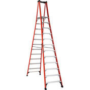 Louisville 12' Fiberglass ProTop Platform Ladder - 375 Lb. Cap. - Type IAA / Grade 1AA - FXP1812HD