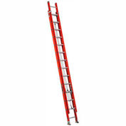 Louisville 28' Lightweight Fiberglass Extension Ladder - 300 Lb Cap - Type IA / Grade 1A - L-3025-28
