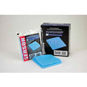 Gerson® Blend Prep XL Tack Cloth 18 » x 18 » Bleu, 10 Chiffons/Boîte. 12 boîtes/étui - 020008B