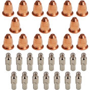 Longevity Trafimet S45 Pilot Arc Torch Plasma Cutter Consumables, 30 Kit