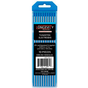 TIG tungstène de 1/16 "x 7" - 2 % thorié rouge - paquet de 10