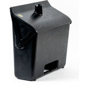 LPD Trade ESD, Anti-Static Lobby Pan without Handle, 12", Black - C80201