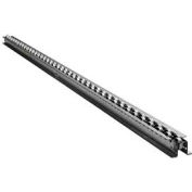 Ashland 10' Straight Flow Rail 33928 - C-Channel - 3-5/8" OAW - 8 WPF - 1-1/2" Axle Centers