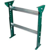 H-Stand Support for Ashland 36" BF Roller Conveyor - 31" to 43"H