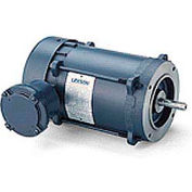 Leeson Motors Single Phase Explosion Proof Motor 1HP, 3450RPM, 56, EPFC, 60HZ, Automatic, Round