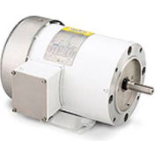 Leeson moteurs Motor moteur de lavage-1/2HP, 208-230/460V, 1725 RPM, TENV, C rigide, 1,15 SF, 78,5 Eff