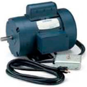 Leeson Motors Single Phase Woodworking Motor 1.5 HP, 3450RPM, 56, TEFC, 115/230V, 60HZ, Manual, 40C