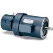 Leeson moteurs frein 3 phases moteur 1/2HP, 1725 tr/min, 56, TEFC, 208-230/460V, 60HZ, 40 ° C, 1,15SF, rond