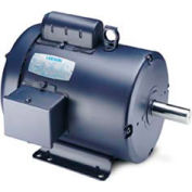 Leeson Motors-2HP, 115/208-230V, 1740 RPM, TEFC, monture rigide, 1 SF, 82 eff.