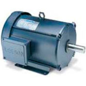 Leeson Motors 3-Phase Multi-Speed Motor 1.5/.37HP, 1725/850RPM, 145, TEFC, 60HZ, 40C, 1.0SF, Rigid