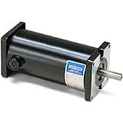 Leeson moteurs DC Motor-.07-.14HP, 12-24V, 1750-4200 tr/min, TENV, bride Sq.