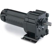 Moteur Leeson M1125072.00, 1/8 HP, 61 tr/min, 90 VCC, moteur fermé non ventilé, P300, rapport de 29:1, 113 lb-po