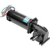 Leeson M1135043.00, 1/4 HP, 83 RPM, 90VDC, TENV, 13, 30:1 Ratio, 125 In-Lbs