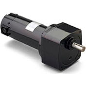 Leeson M1135110.00, 1/4 HP, 62 tr/min, 90VDC, TENV, PE350, rapport de 43:1, 220 po-lb