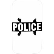 Paulson Riot Control Body Police Shield, Non-Ballistic, Polycarbonate, Clear, 20" x 36" - BS-2P