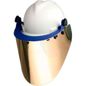 Paulson Cap Bracket & 10" Gold/Clear Face Shield, CB- 2HD + IM22- GHC6F