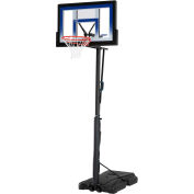 Lifetime® Courtside Portable Basketball Hoop W/ 48 » Clear, Fushion Backboard, 48 » x 146 »