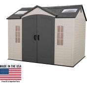 Lifetime® Storage Shed 10' x 8' Front Entry with Windows