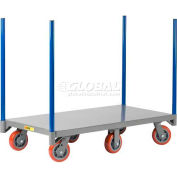Little Giant® 6-Wheel Pipe Stake Truck NBP6W-3672-6PY, 72x36 3600 Lb. Cap.