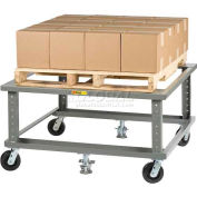 Little Giant® ergonomique réglable en hauteur palette Stand PDE-4048-6PH2FL - 48 x 40 3600 Lb.