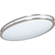 Luminance F9917-80LED Flush Mount Ceiling Light, 4000 Lumens, 4000K, Damp Location, Energy Star