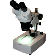 LW Scientific DMM-S13N-7LL3 DM-Dual Mag Dual LED Stereomicroscope W/Light Stand, 10x - 30x