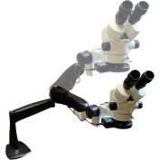 LW scientifique Z4M-BZM7-PA77 Z4 Zoom stéréomicroscope binoculaire W/Pneuflex-bras, 7 x - 45 x