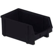 LEWISBins ESD-Safe Hanging & Stacking Part Bin PB40xL - 8-1/8"W x 12-13/16"D x 6"H - Pkg Qty 12