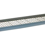 Fil de pontage panneau pour Rack de stockage en vrac, 24" Wx24" D, capacité 1200#, gris