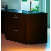 Safco® Aberdeen Series 36" Credenza Lateral File Mocha