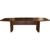 Safco® 6' Boat-Shaped Conference Table Mocha - Aberdeen Series