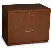 Safco® Aberdeen Series 36" Freestanding Lateral File Mocha