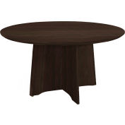 Safco® 48" Round Conference Table - Mocha - Medina Series