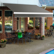 Awntech MM16-67-G, Retractable Awning Manual 16'W x 10'D x 10"H Gray