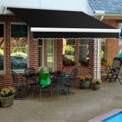 Awntech MTL20-39-K, Retractable Awning Left Motor 20'W x 10'D x 10"H Black