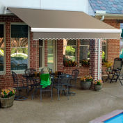 Awntech MM16-198-TP, Retractable Awning Manual 16'W x 10'D x 10"H Taupe