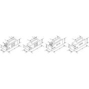 23140 Mitee-morsure - multi-luminaire brides de serrage et butées - pince W / étape 2,5"- Min Qté 2 - Made In USA